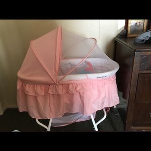 Baby girl bassinet